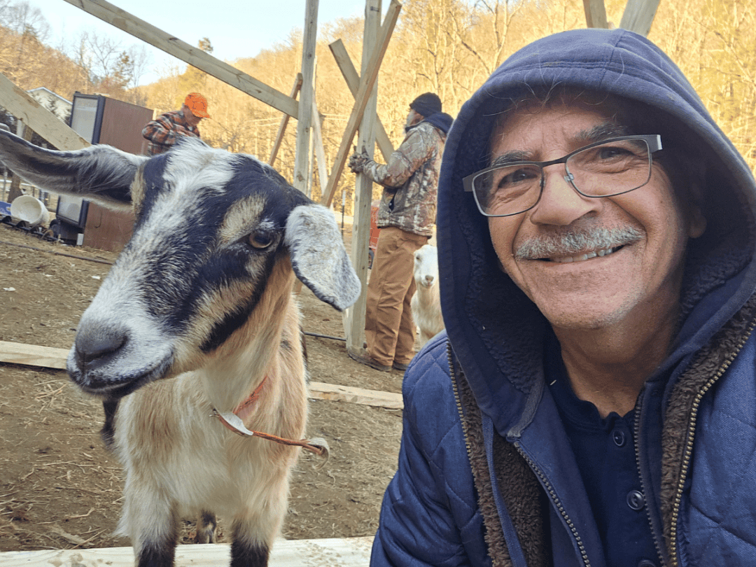 goat house Burnsville Western North Carolina